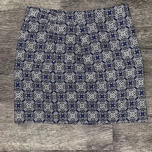 Blue and White New with out tags Jcrew skirt!